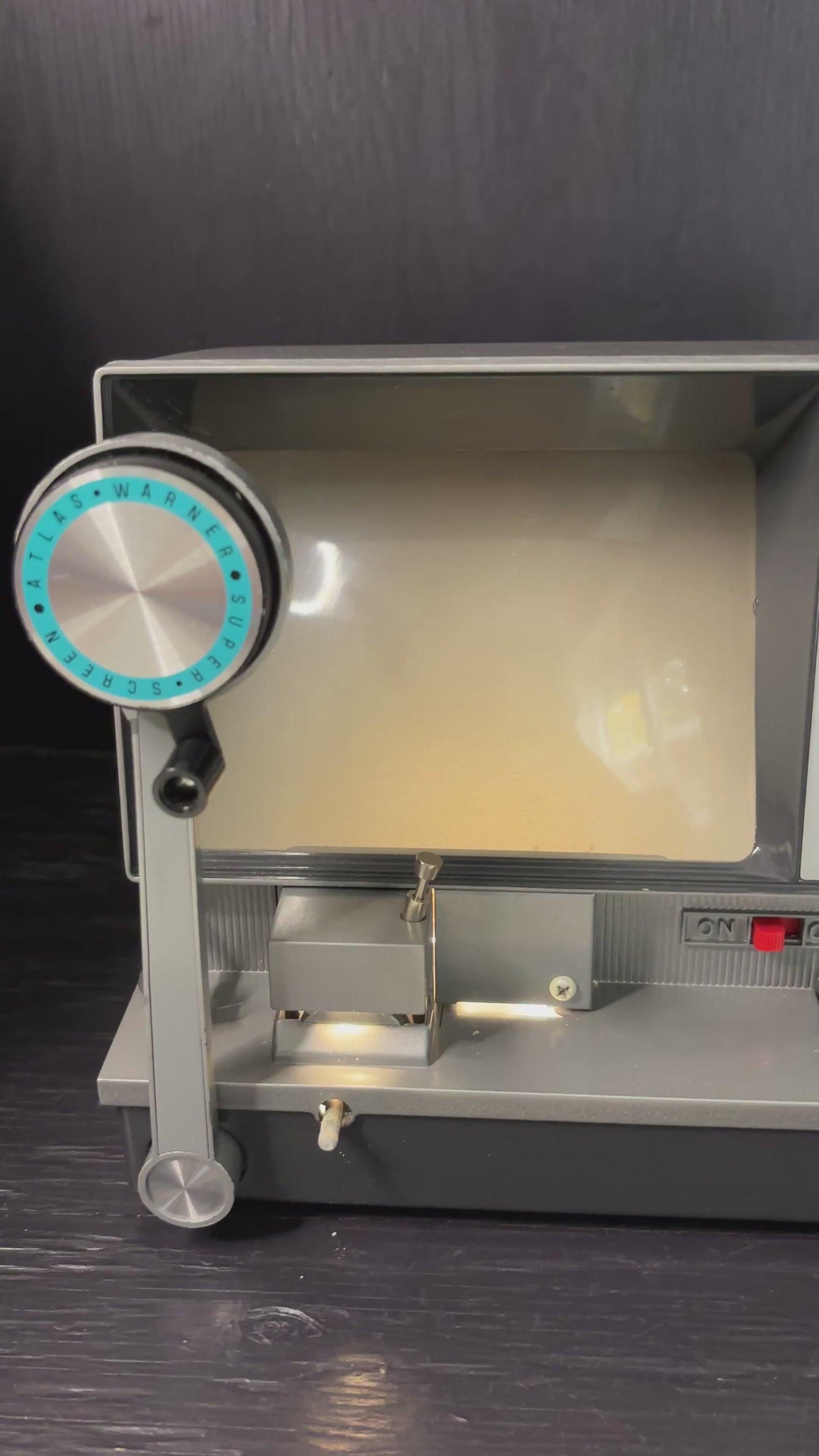 Atlas Warner Super Screen 8mm Video Tape Editor