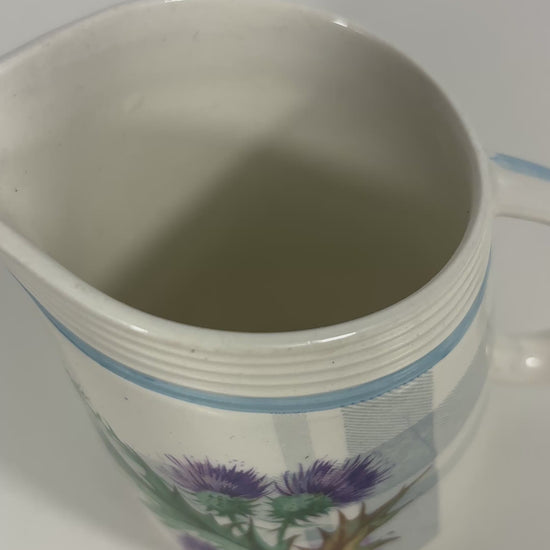 Ringwood Ware Highland Thistle Creamer