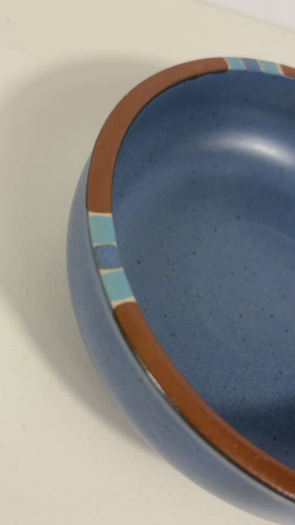 Dansk Mesa Blue Soup Bowl