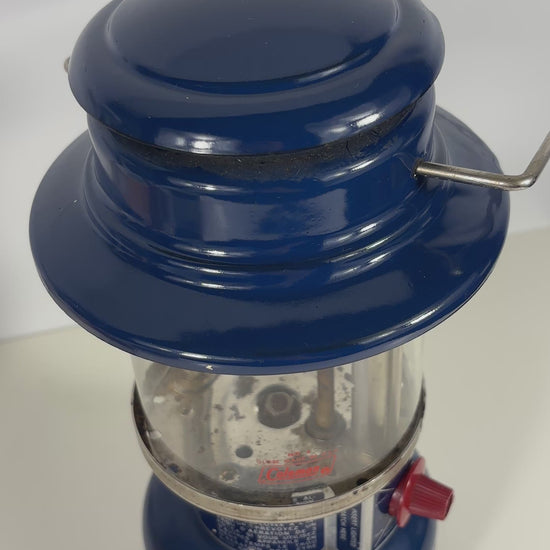 Blue Coleman Model 321 Camping Lantern