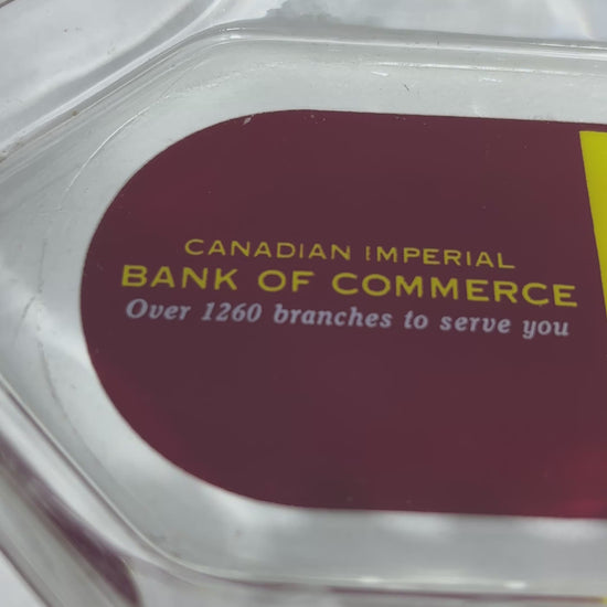 Canadian Imperial Bank of Commerce CIBC Vintage Ashtray