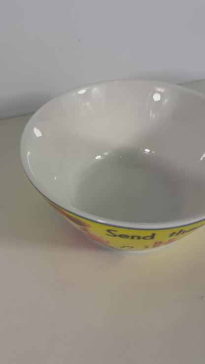 Kellogg’s Send Them Back Happy Promotional Cereal Bowl