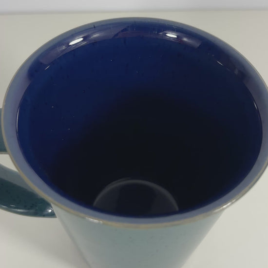 Denby Harlequin Green and Blue Grandmug