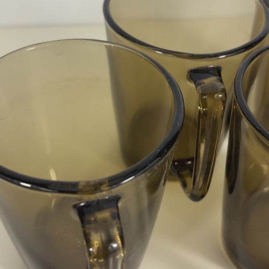 Pyrex Fireside Amber Coffee Mug Set