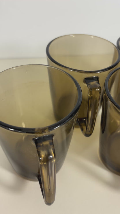 Pyrex Fireside Amber Coffee Mug Set