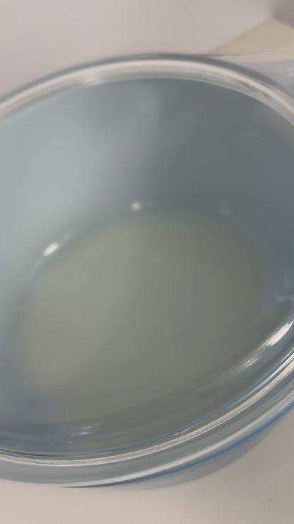 Pyrex Horizon Blue 1.5 Quart Casserole Dish with Lid