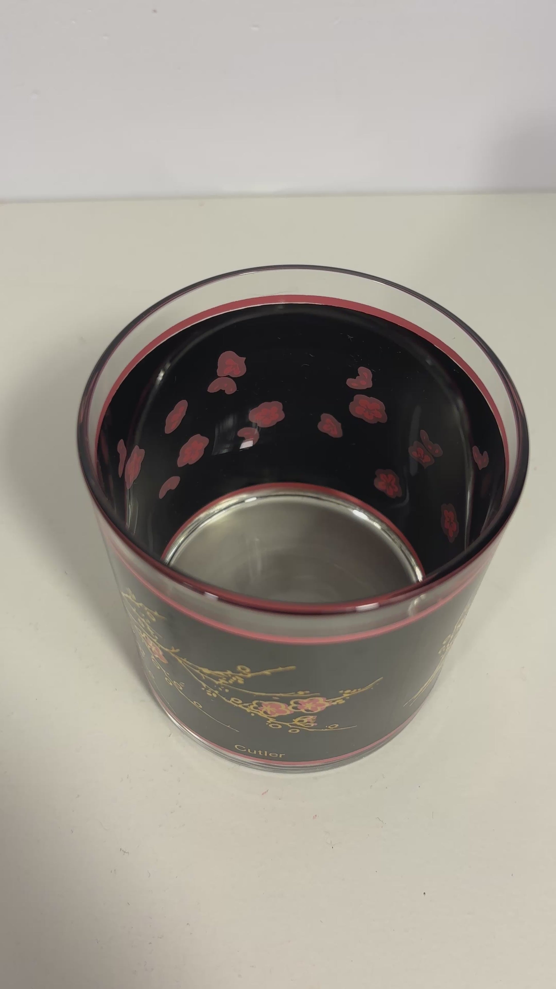Cutler Cherry Blossom Old Fashioned Replacement Glass