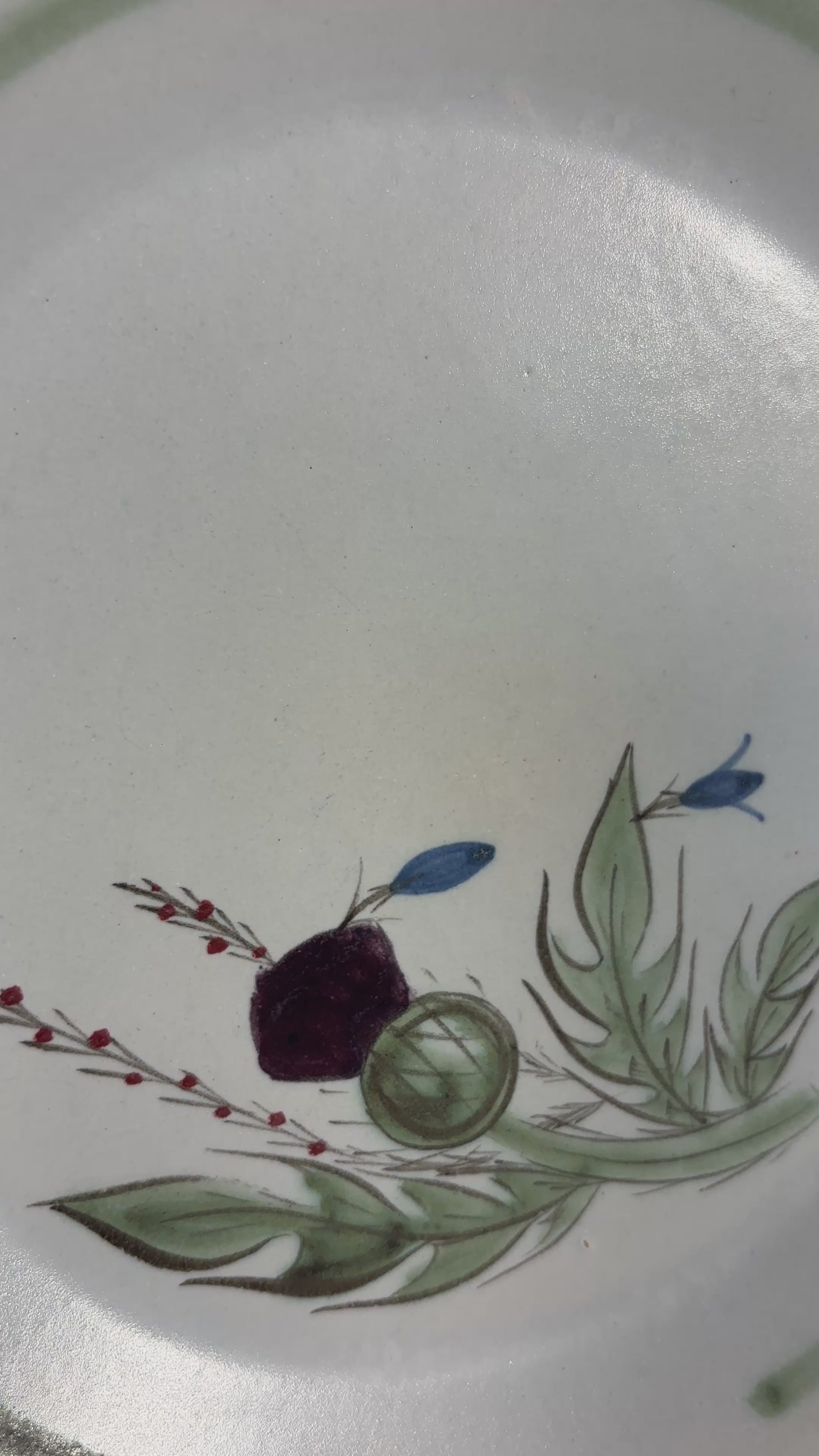 Buchan Thistleware Salad Plate