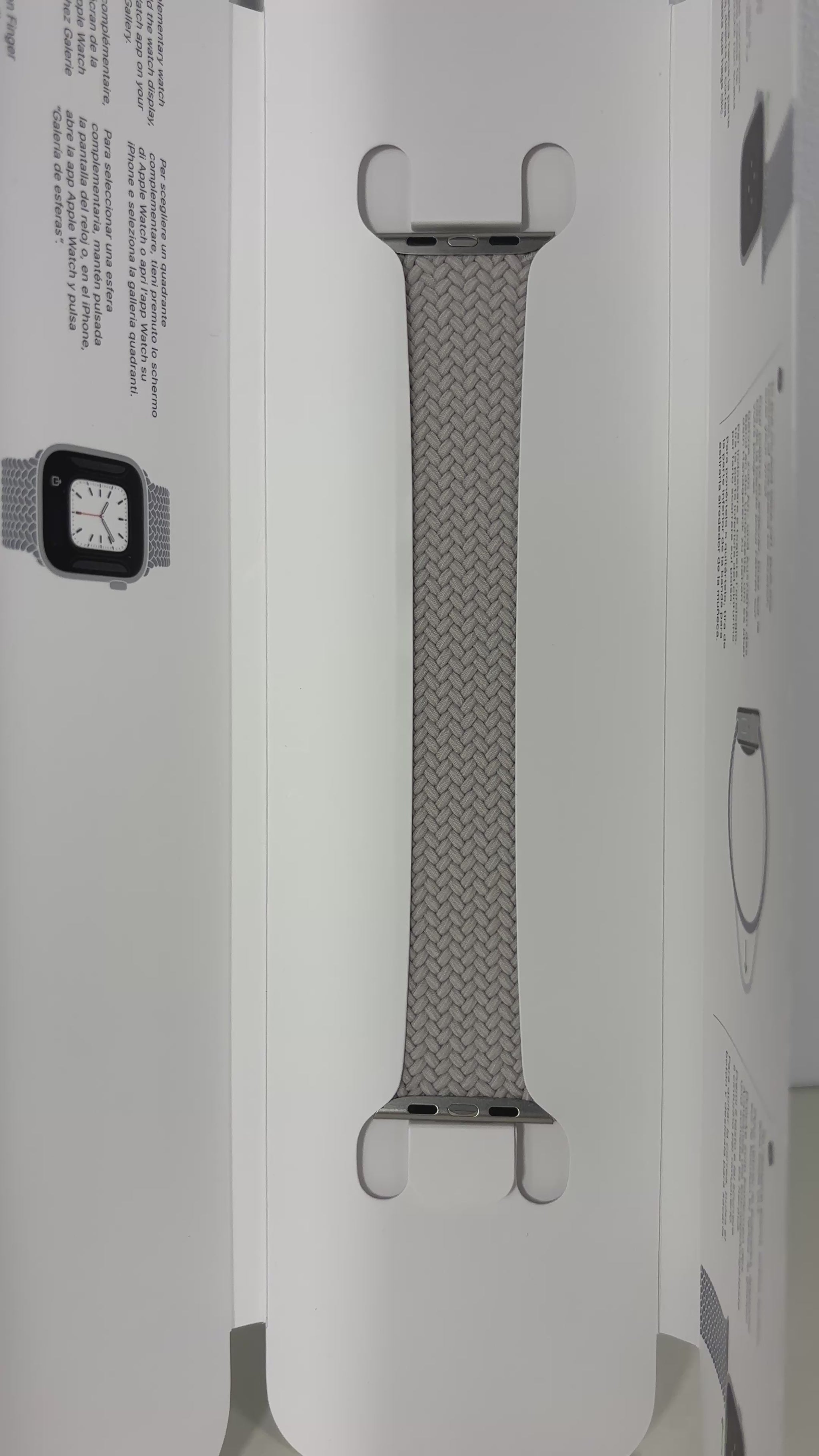 Apple Watch Braided Solo Loop Textile Fitted Band