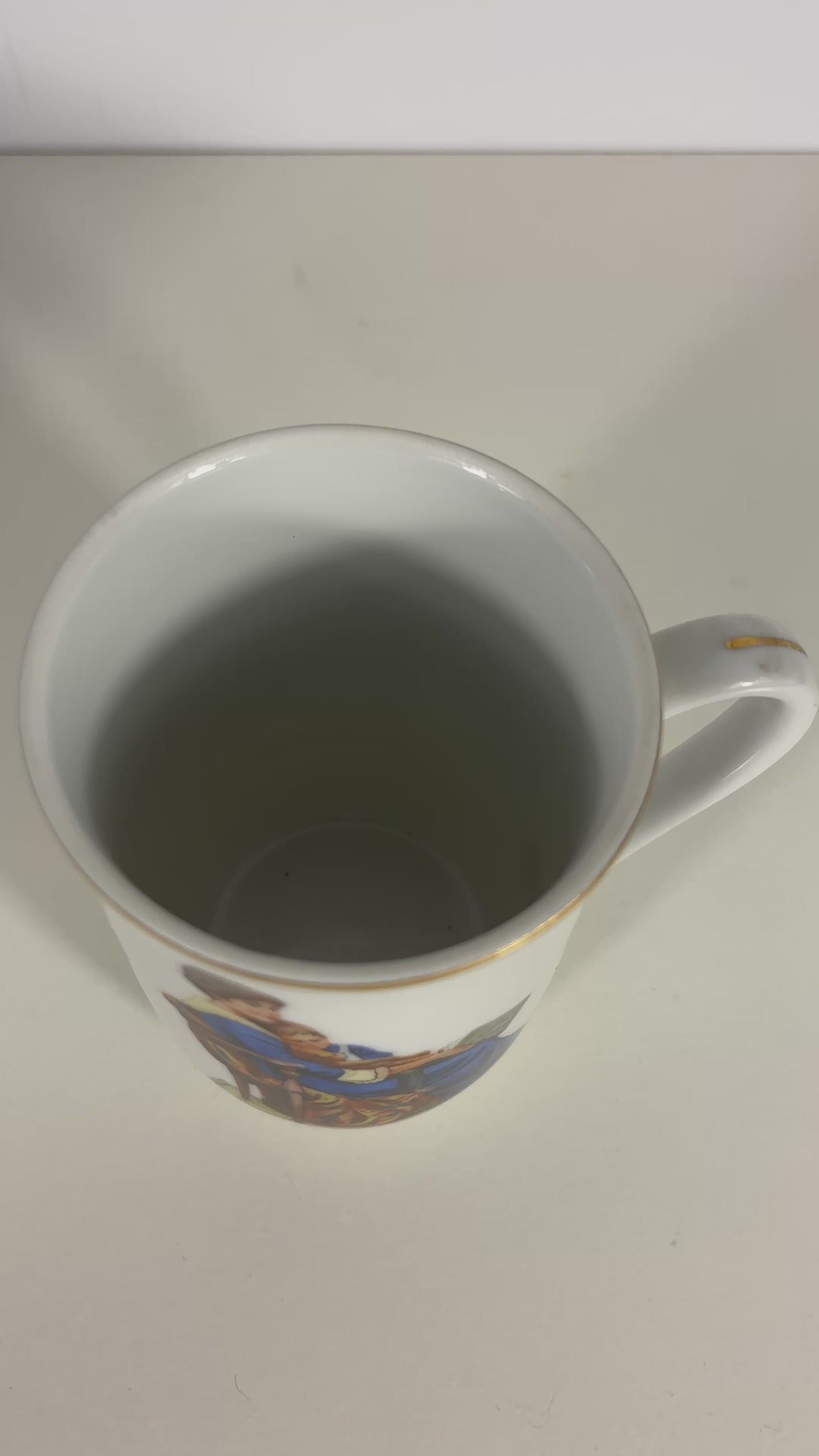 1982 Norman Rockwell Museum Bedtime Mug