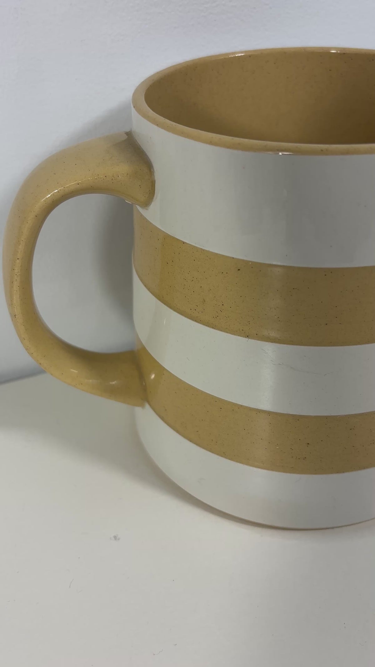 TG Green Judith Onions Striped Milk Jug Pitcher