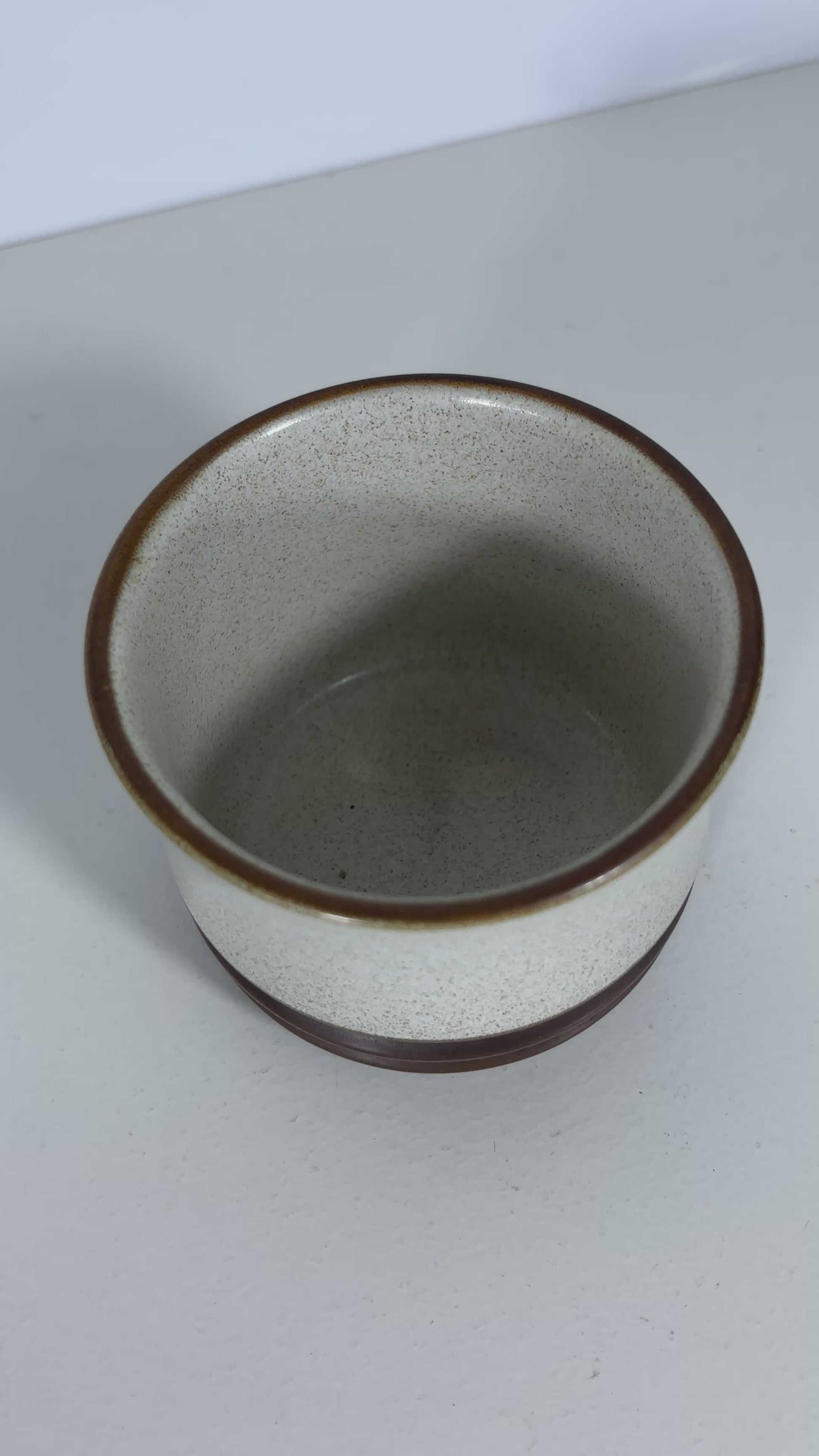 Denby Potters Wheel Open Sugar Bowl