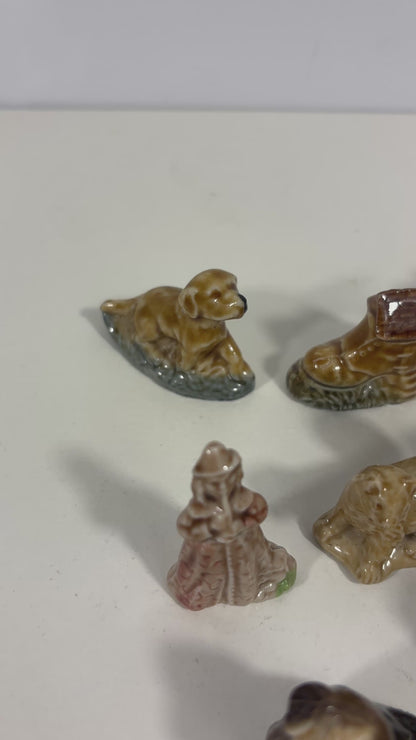 Wade Whimsies Red Rose Tea Lot of Figurines
