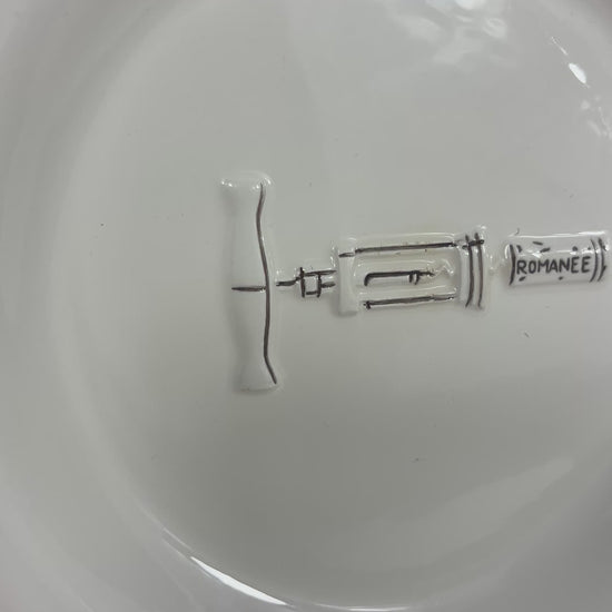 Williams-Sonoma Wine Series Romanee Appetizer Plate