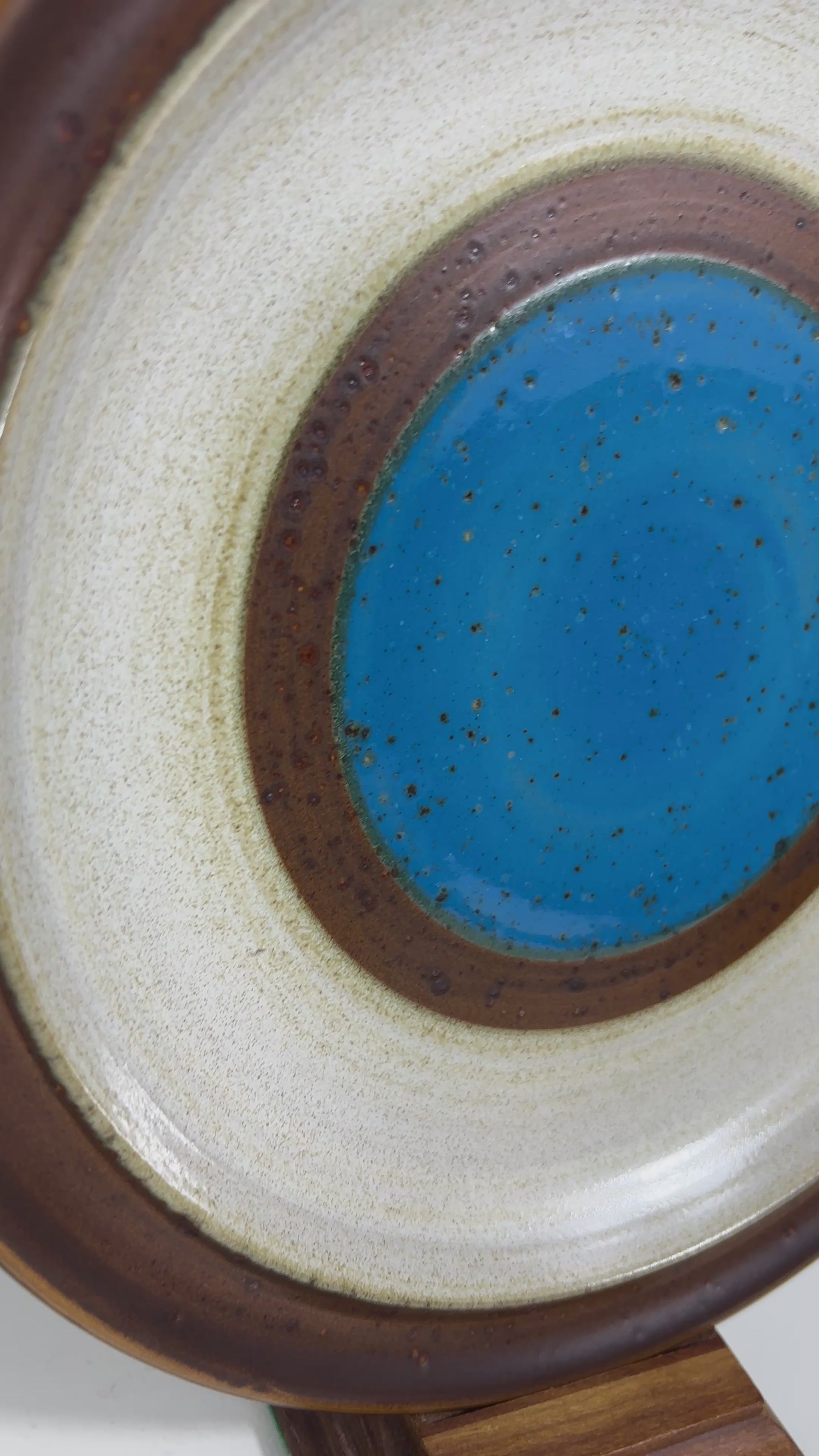 Denby Potters Wheel Blue Dinner Plate