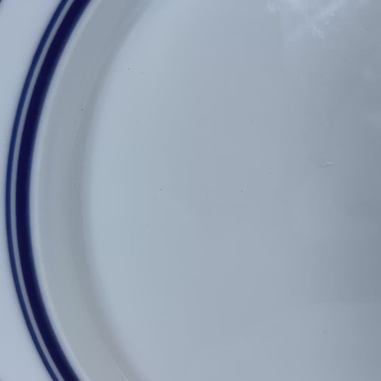 Dansk Christianshavn Blue Bread Plate