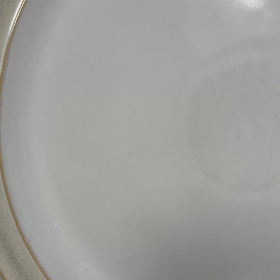 Denby Linen Stoneware Dinner Plate
