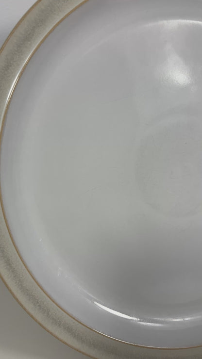 Denby Linen Stoneware Dinner Plate