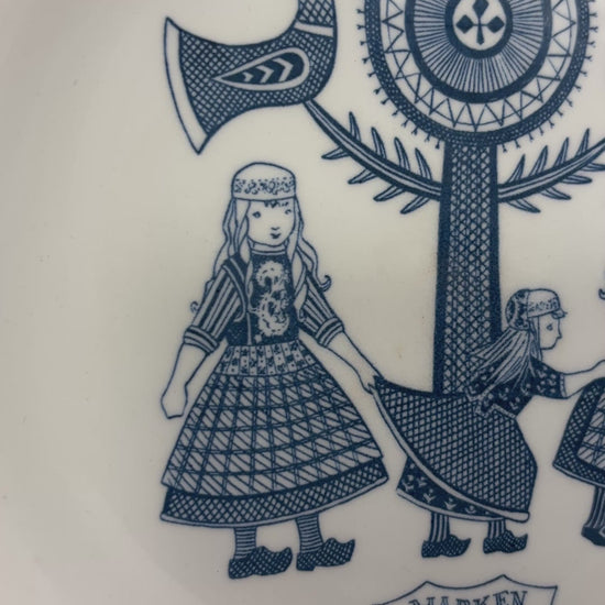 Royal Sphinx Maastricht Marken Dutch Folklore Plate
