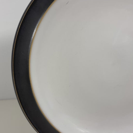 Denby Elements Jet Black Bread Plate