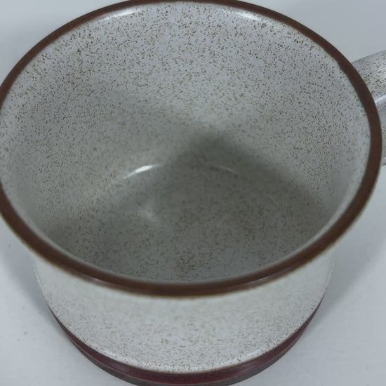 Denby Potters Wheel Rust Red Teacups
