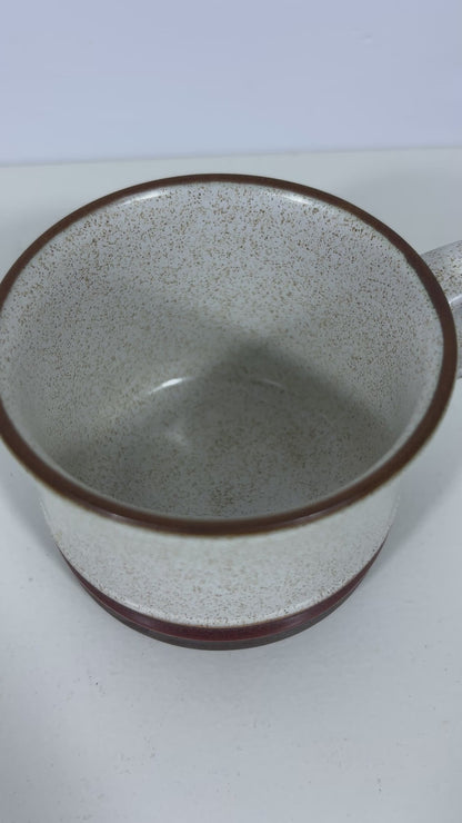 Denby Potters Wheel Rust Red Teacups