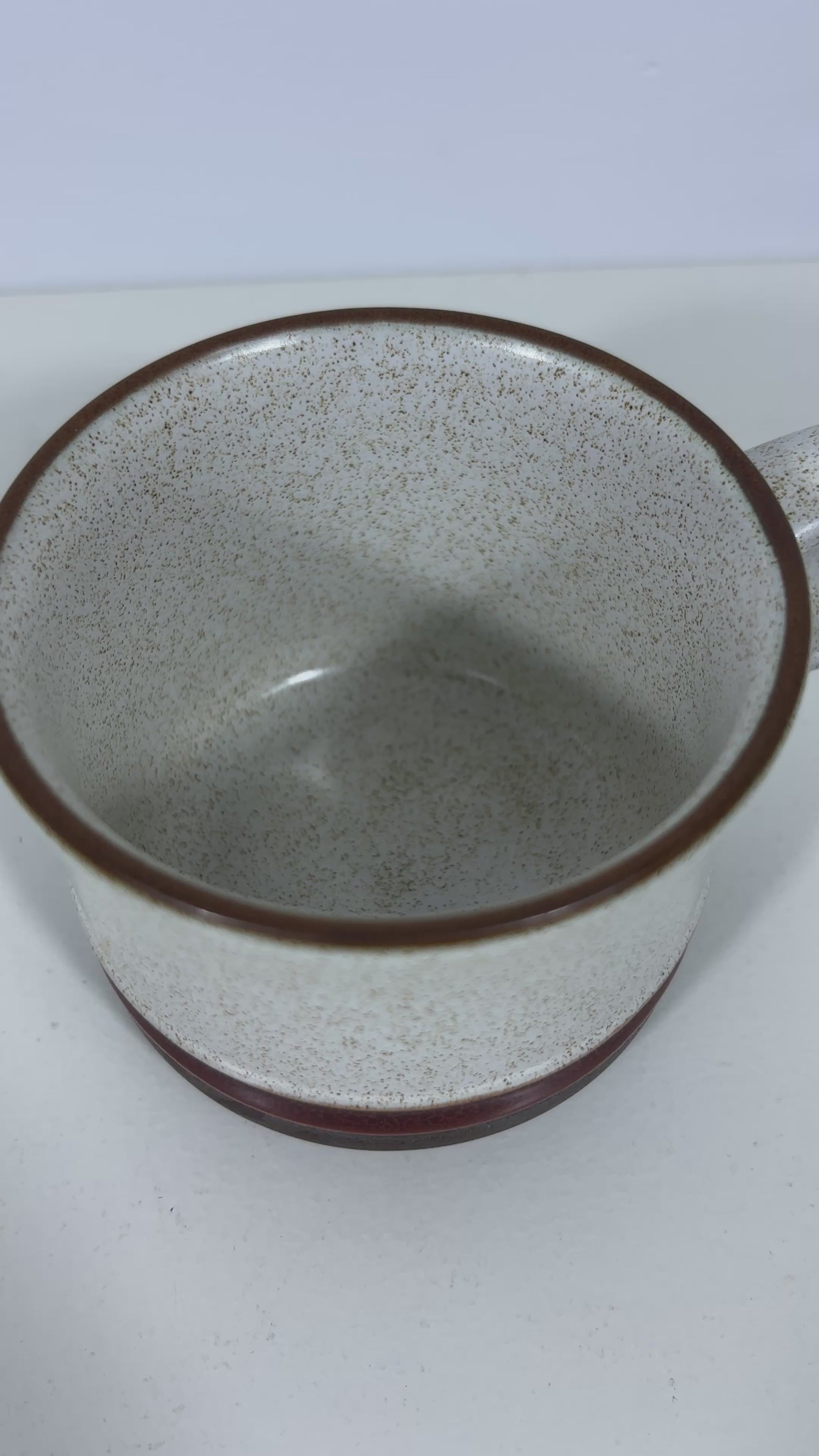 Denby Potters Wheel Rust Red Teacups