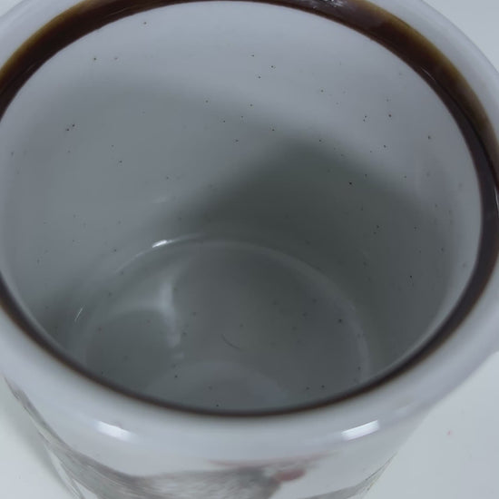 N.C. Cameron and Sons Rooster Hen and Chicks Mug