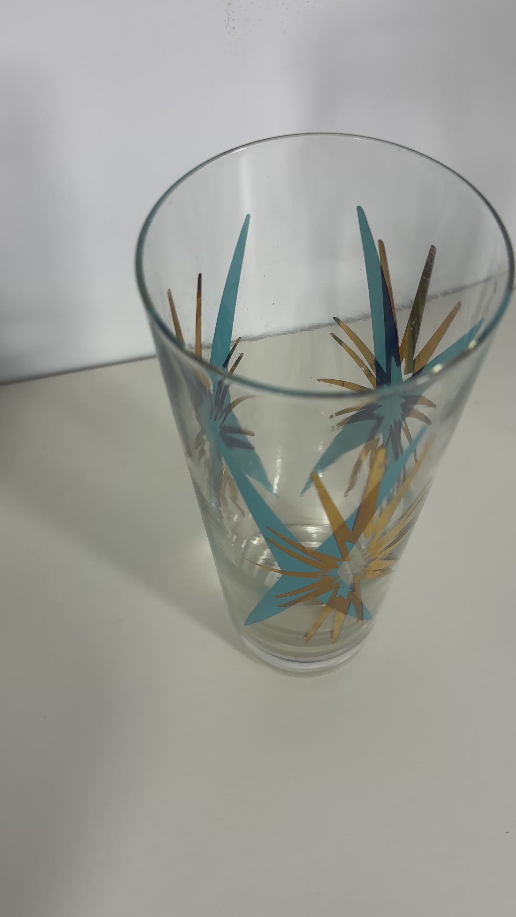 Federal Glass Inca Atomic Starburst Replacement Glass