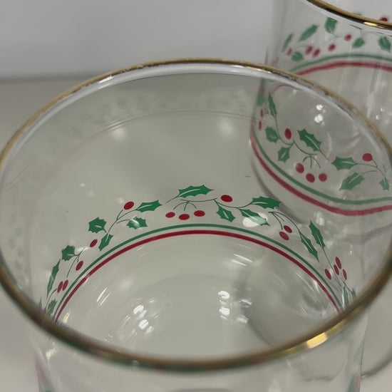 Libbey Arby’s Christmas Collection Wine Glass Set