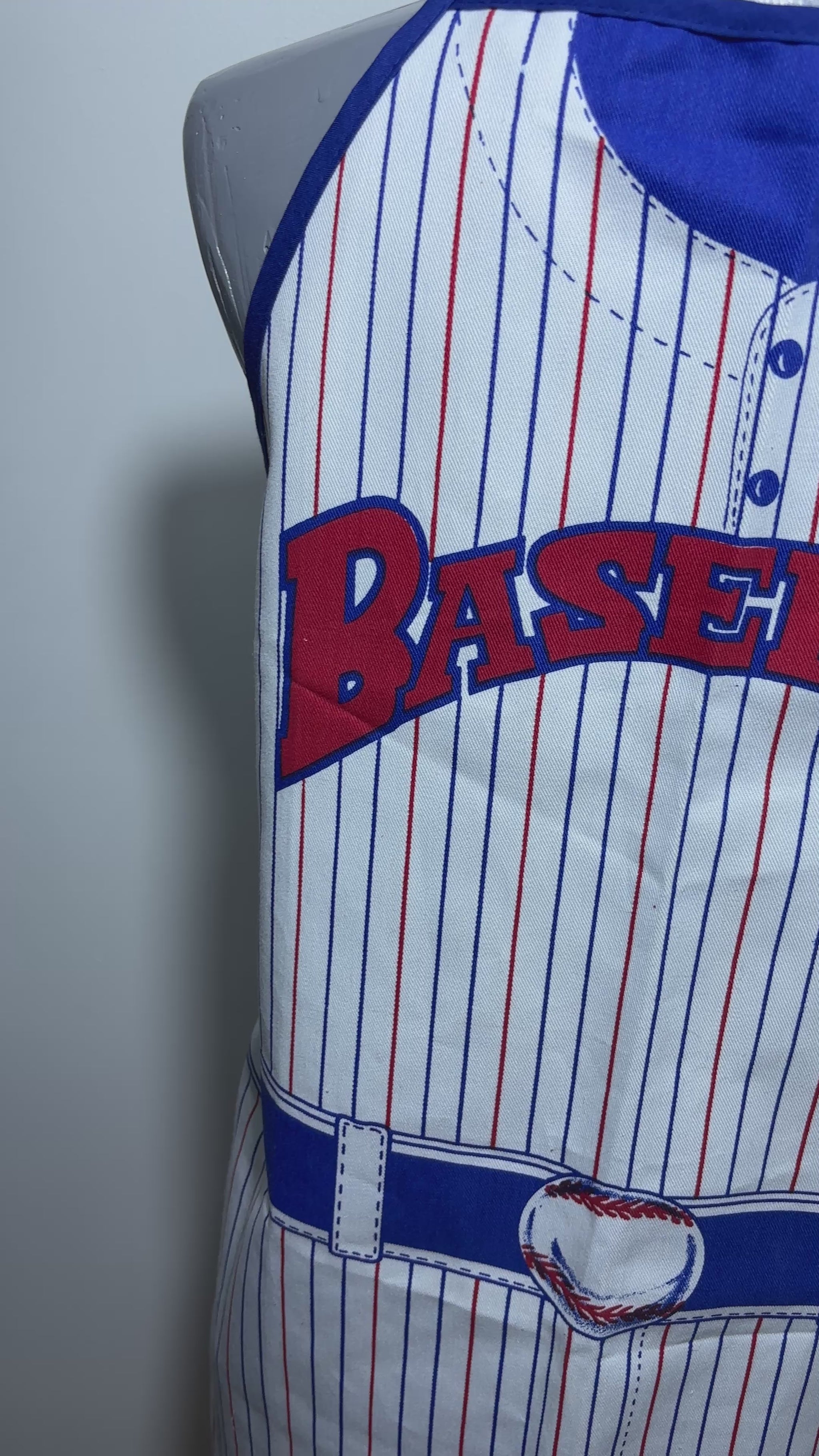 Baseball Uniform Apron