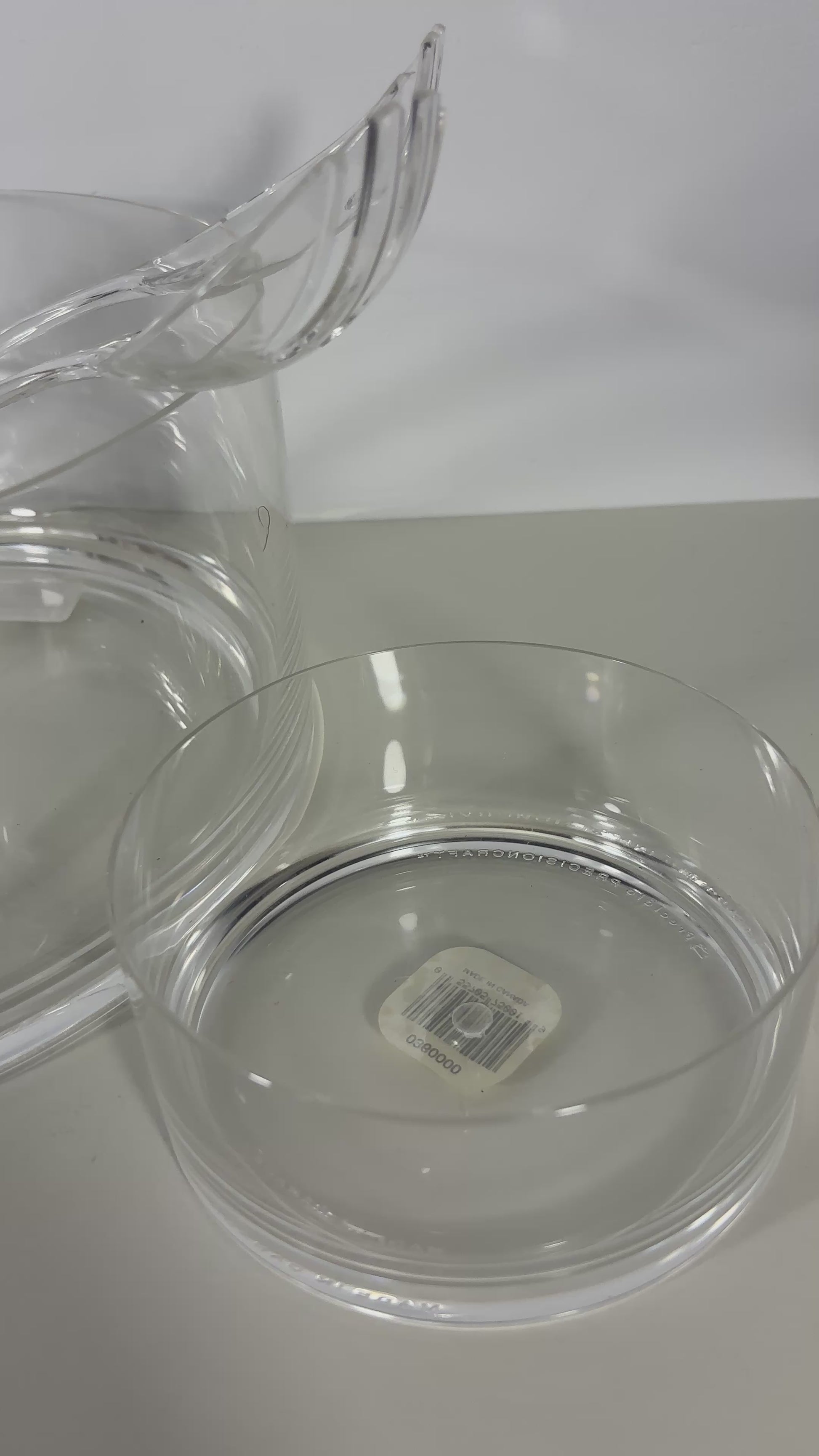 Precisioncraft Canada Clear Acrylic Salad Serving Set