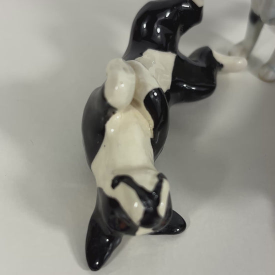 Lot of Boston Terrier Frenchie Dog Small Figurines