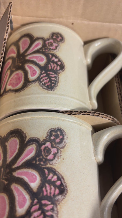 Kiln Craft Festival Mug Set New in Box