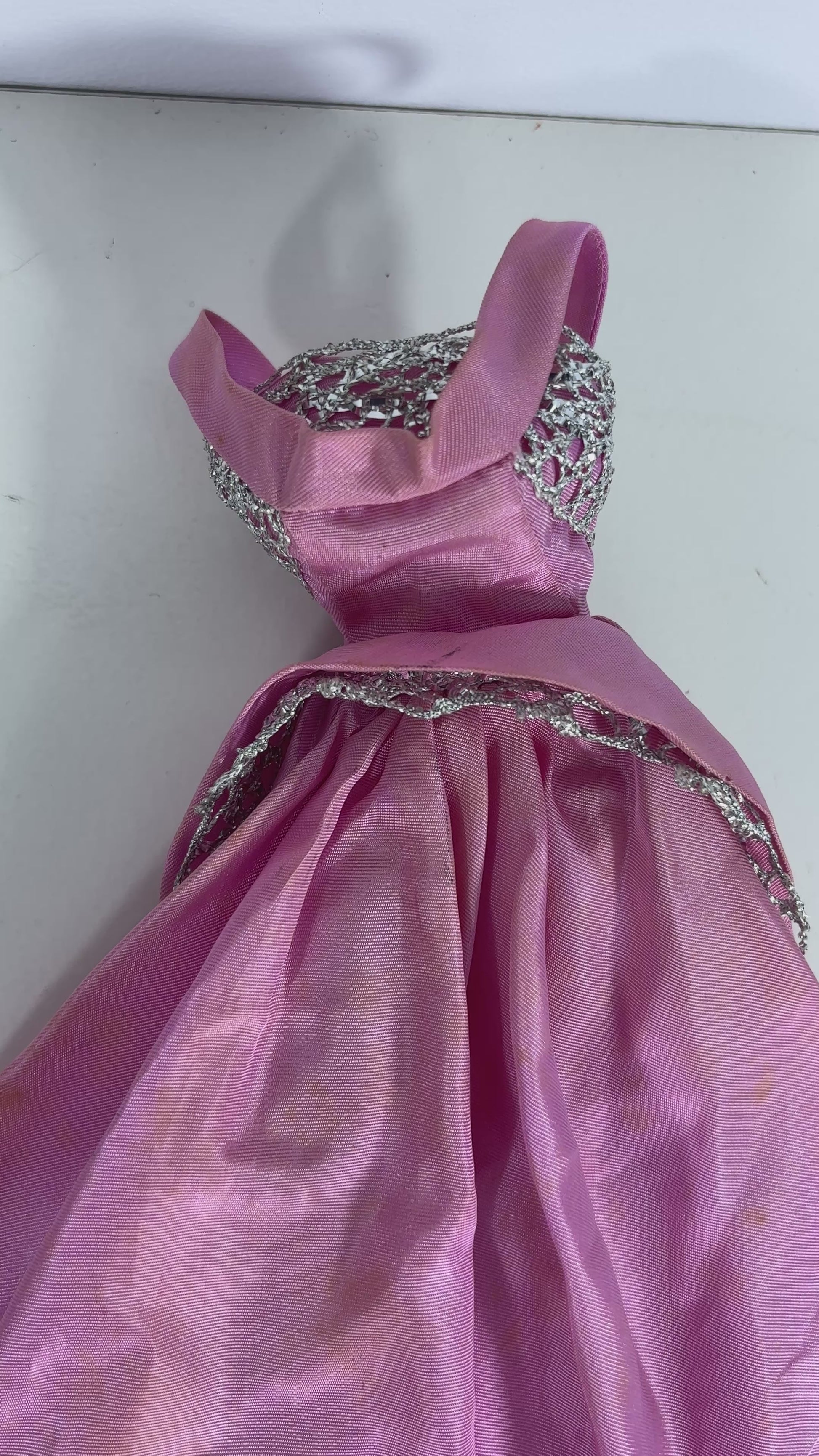 1963 Barbie Sophisticated Lady Pink Ball Gown