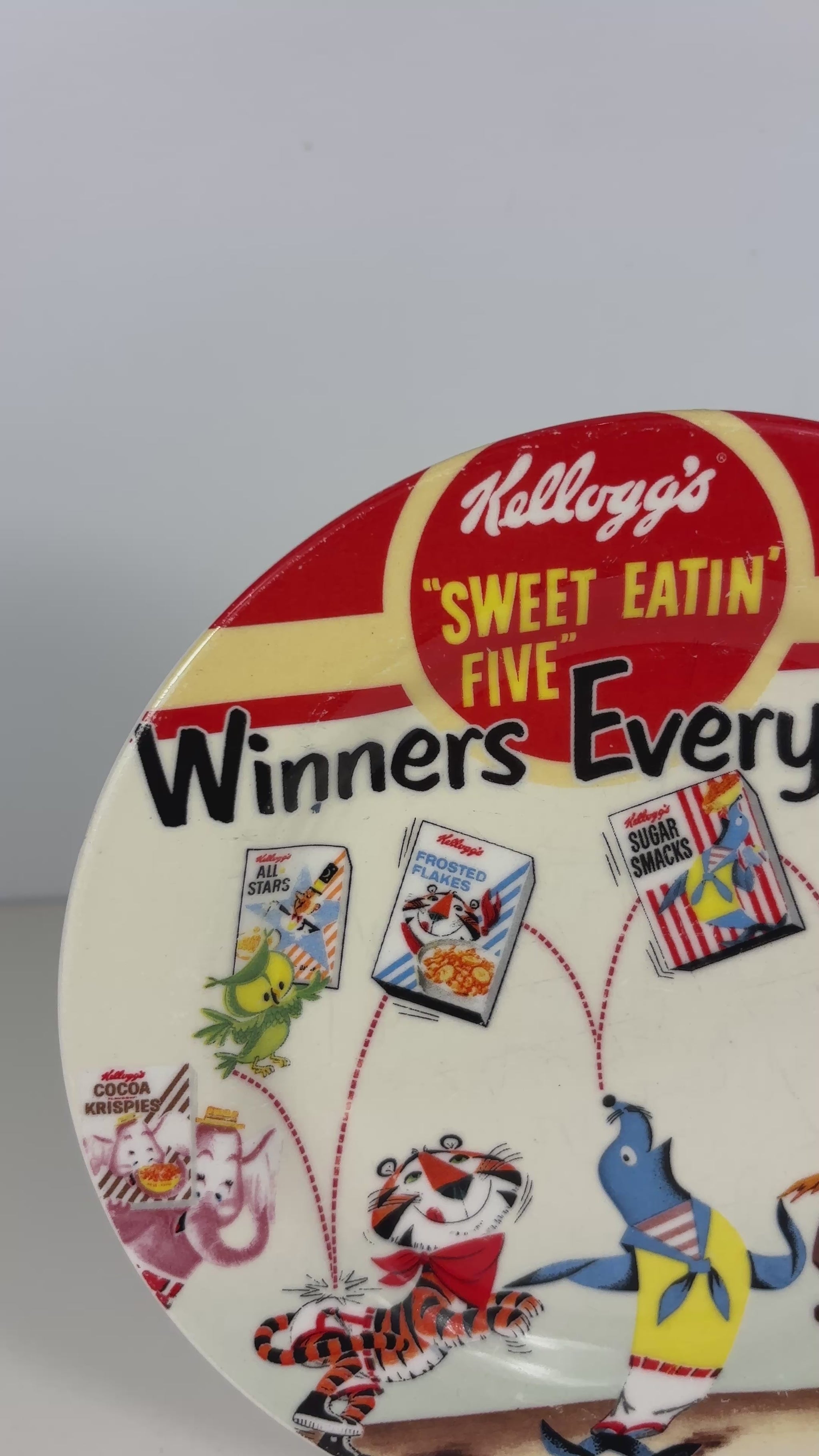 Kellogg’s Sweet Eatin’ Five Promotional Plate