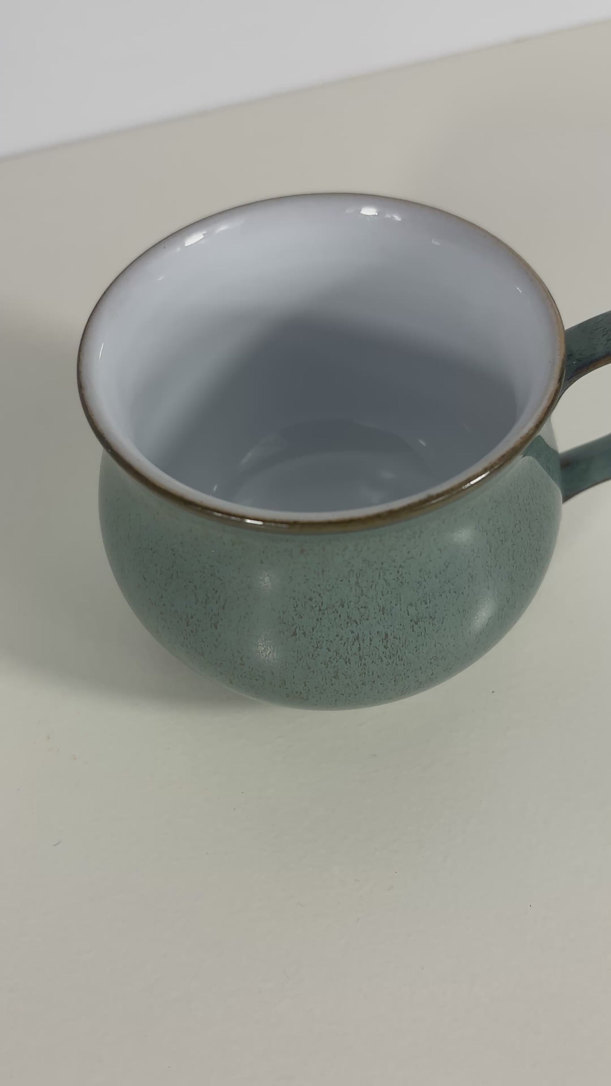 Denby Regency Green Coffee Cup