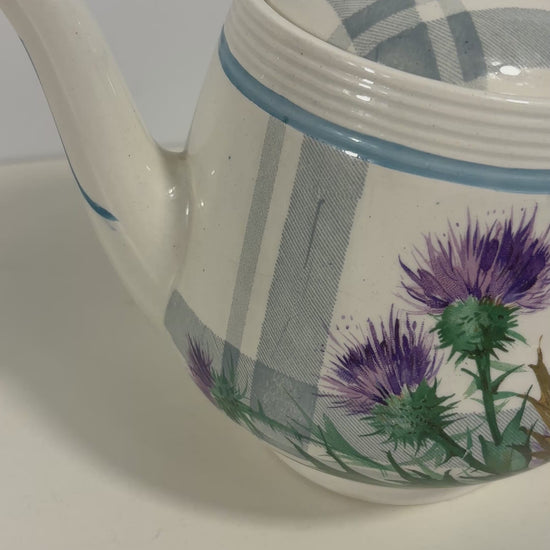 Ringwood Ware Highland Thistle Teapot