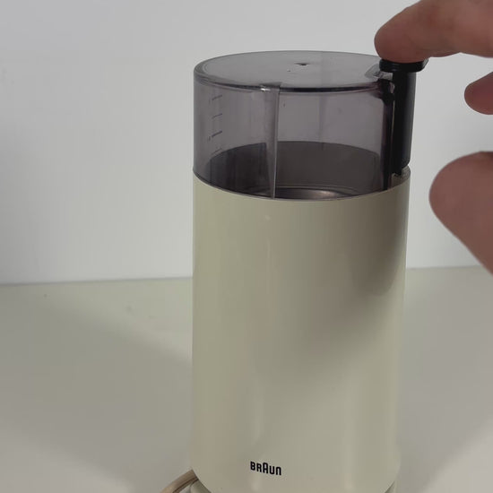 Vintage Braun Electric Coffee Grinder KSM2