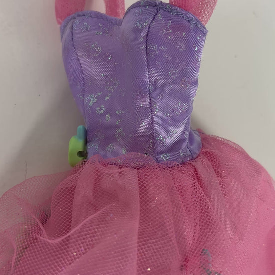 Barbie Princess Rose Pink Purple Ball Gown