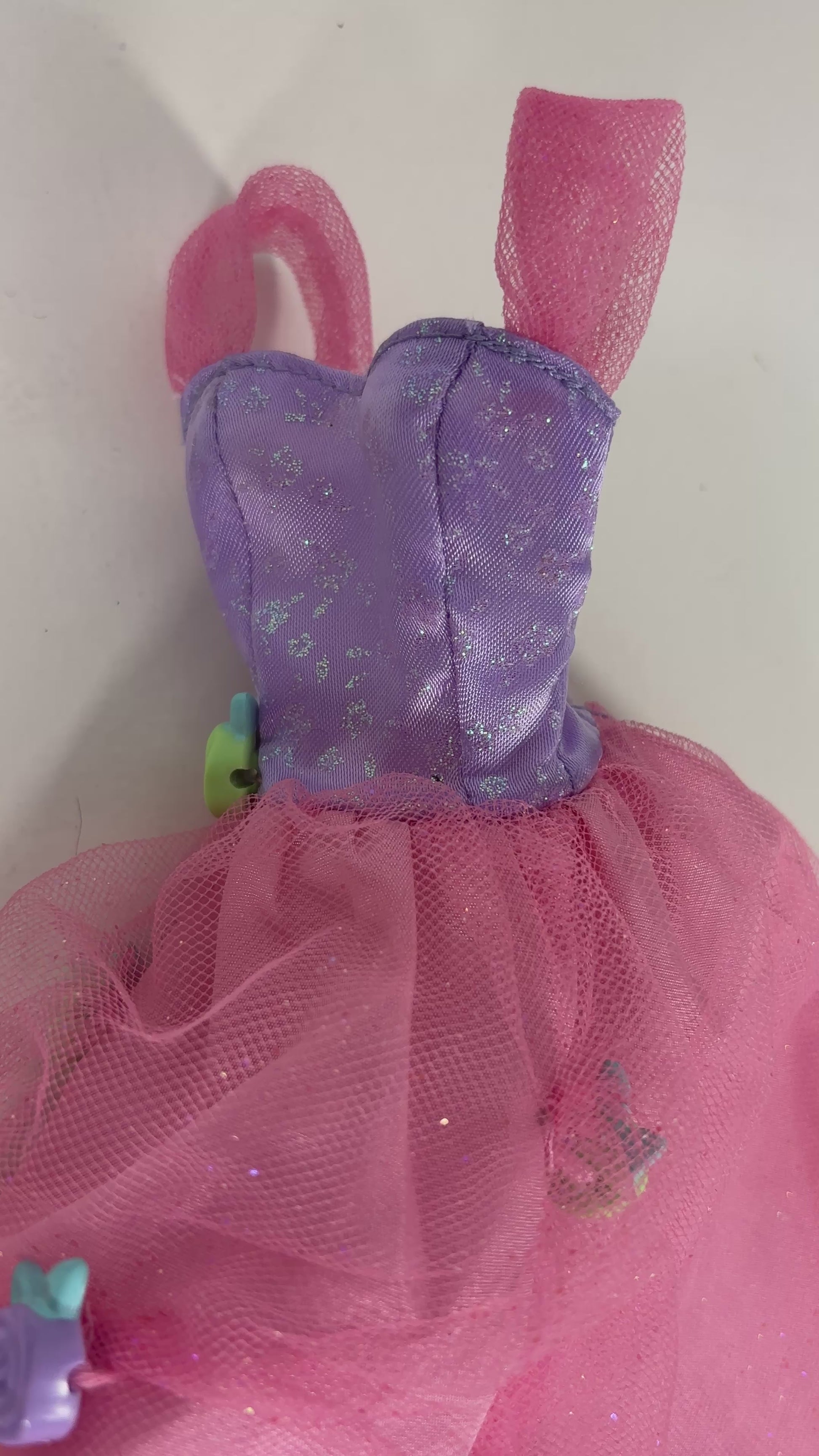 Barbie Princess Rose Pink Purple Ball Gown
