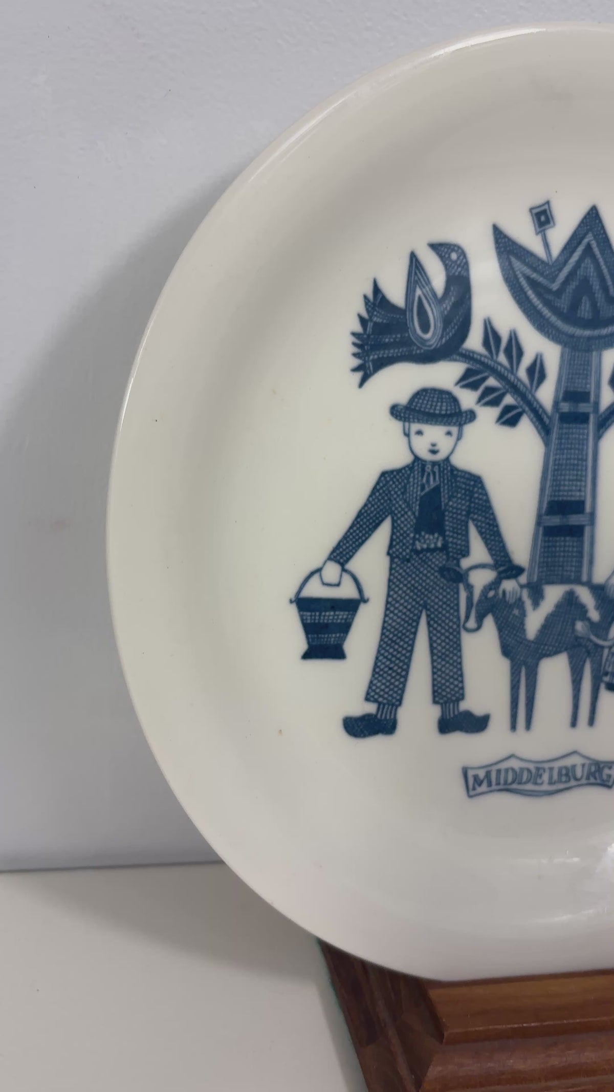 Royal Sphinx Maastricht Middelburg Dutch Folklore Plate