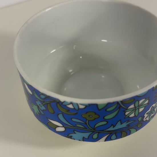 Holt Howard Flower Power Floral Flat Latte Cup
