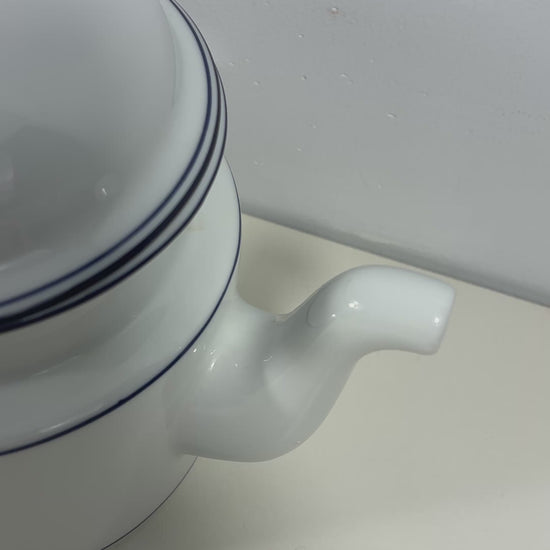 Dansk Bistro Christianshavn Blue Coffee or Tea Pot Portugal