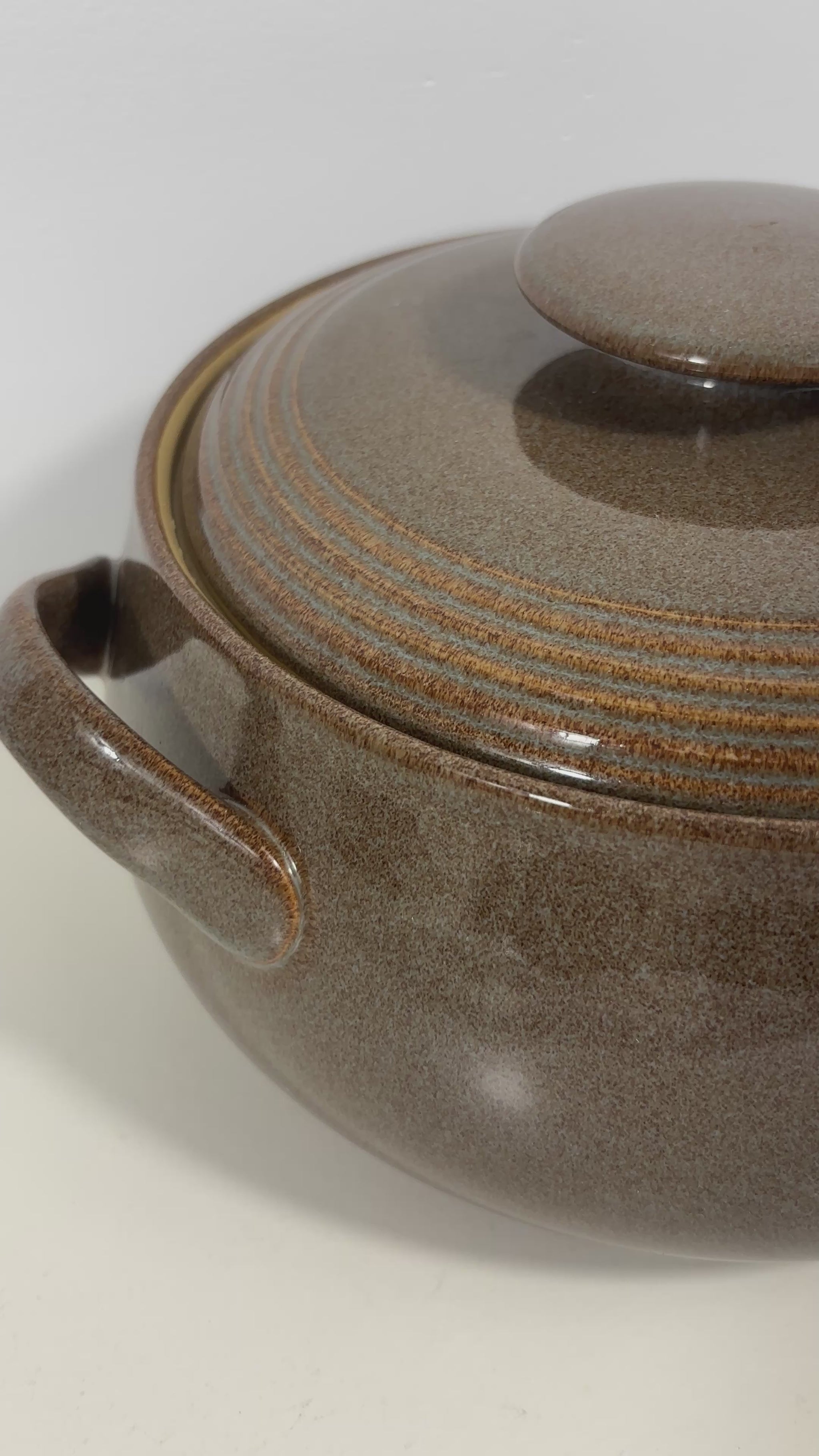 Denby Greystone Stoneware Casserole Pot
