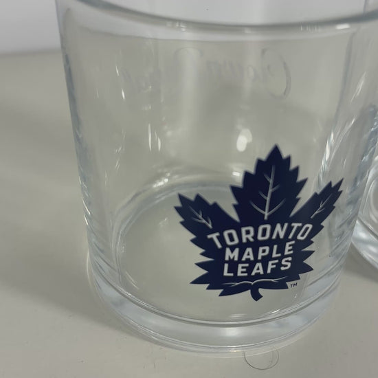 Crown Royal Toronto Maple Leafs Rock Glasses Set