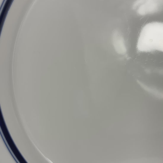Dansk Bistro Christianshavn Blue Dinner Plate
