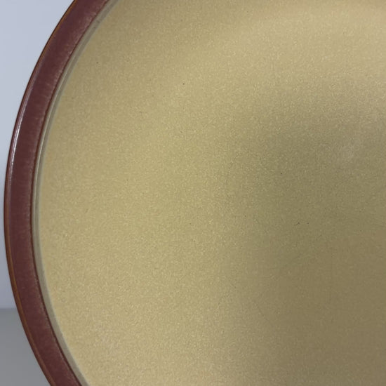 Denby Juice Lemon Yellow Bread Plate