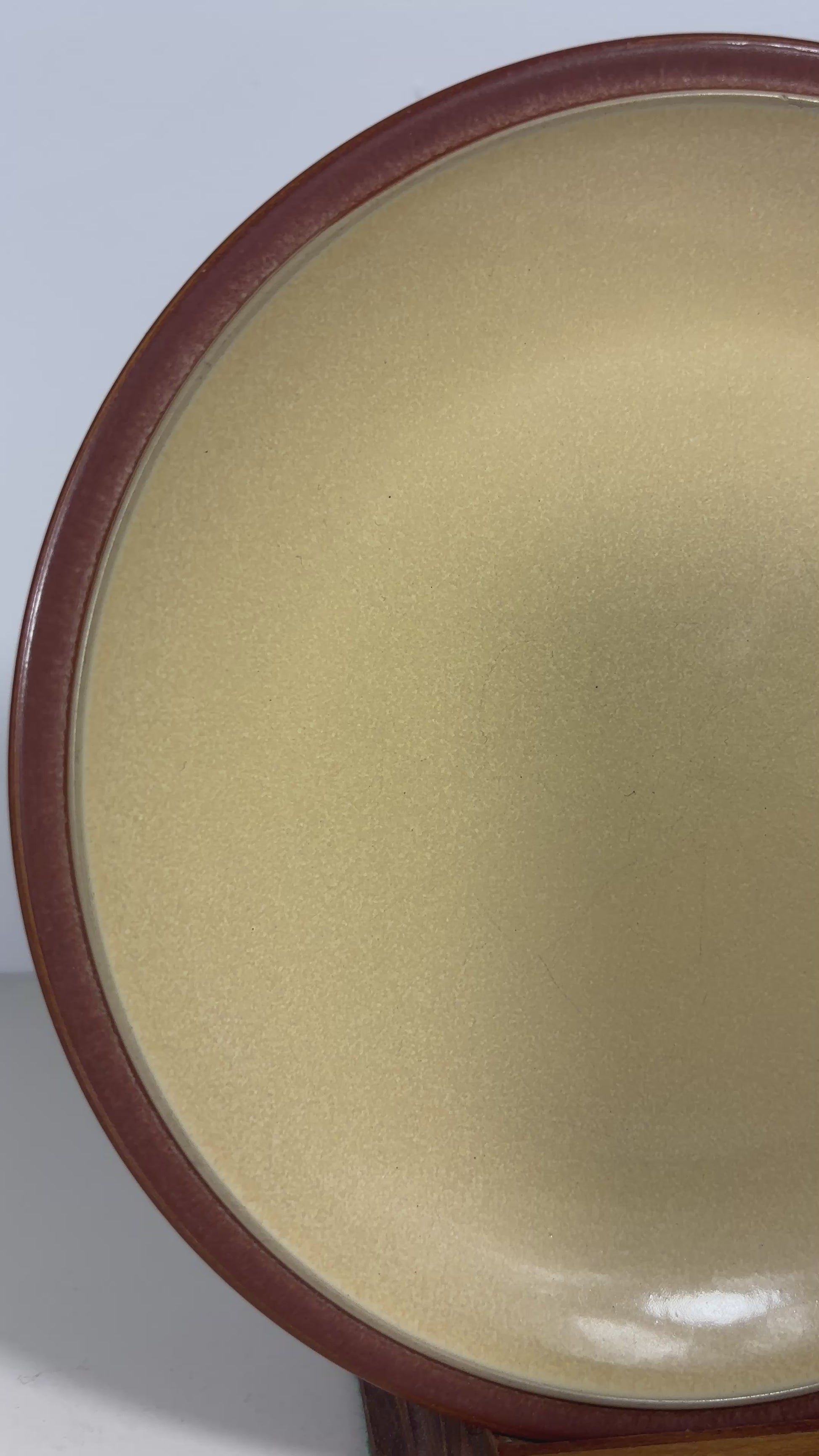Denby Juice Lemon Yellow Bread Plate