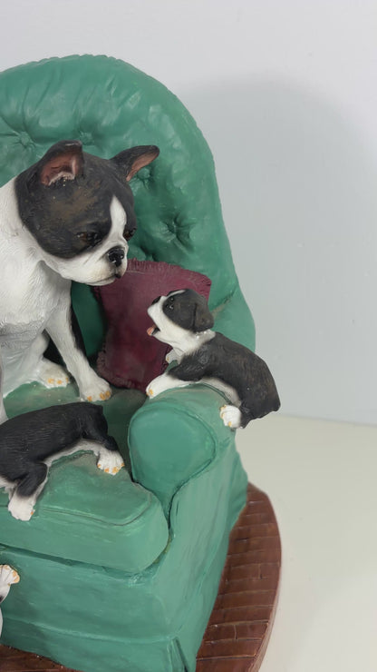 Ray Ayres Caught Napping French Bulldogs Statuette